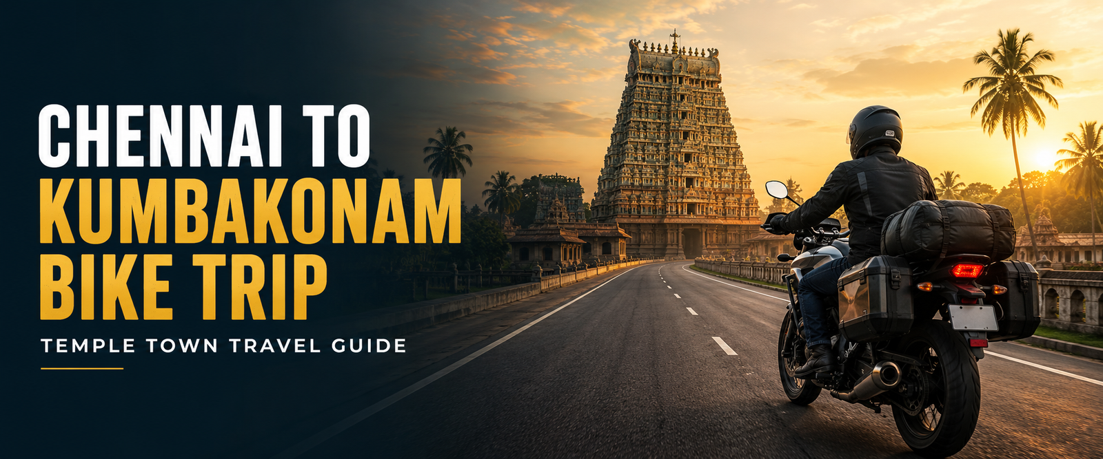 Chennai to Kumbakonam Bike Trip: Temple Town Travel Guide